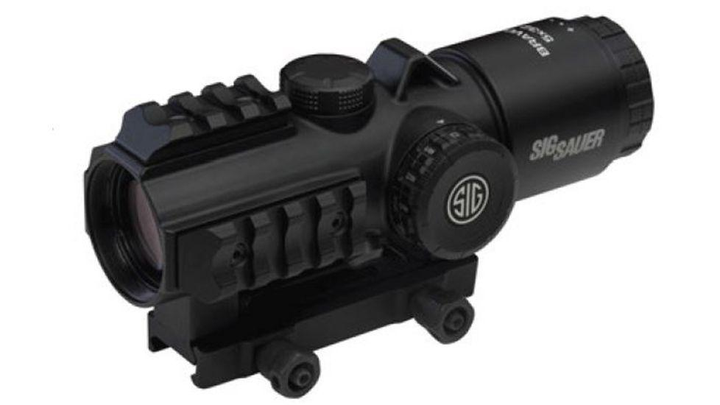 Призматический коллиматорный прицел Sig Sauer BRAVO5 BATTLE SIGHT, 5X32MM HORSESHOE DOT ILLUM RETICLE - изображение 2