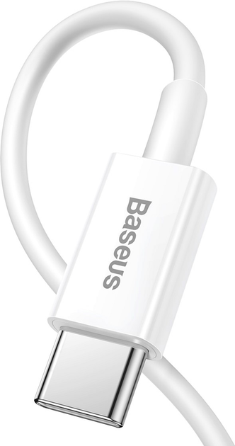 Kabel Baseus Superior Series Fast Charging Type-C do Lightning PD 20W 1 m Biały (CATLYS-A02) - obraz 3