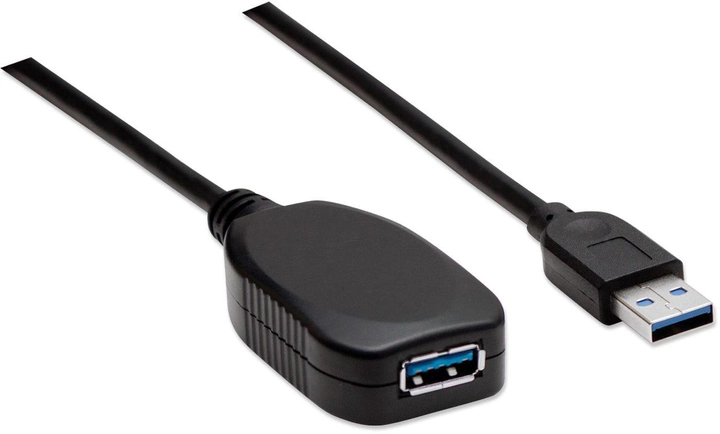 Kabel Manhattan USB 3.0 AM - AF 5 m (766623150712) - obraz 2