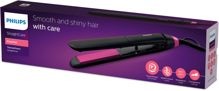 Prostownica do włosów Philips StraightCare Essential BHS375/00 - obraz 6
