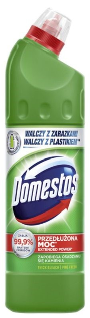 Засіб для чищення унітазу Domestos Pine Fresh 750 мл (8720181377242) - зображення 1