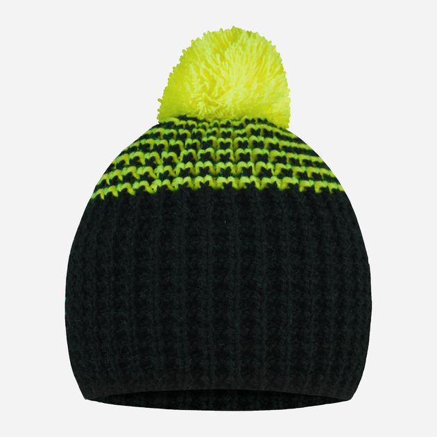Шапка зимова чоловіча STING Hat 2H One Size Чорна/Лимонна (5905999070254) - зображення 1