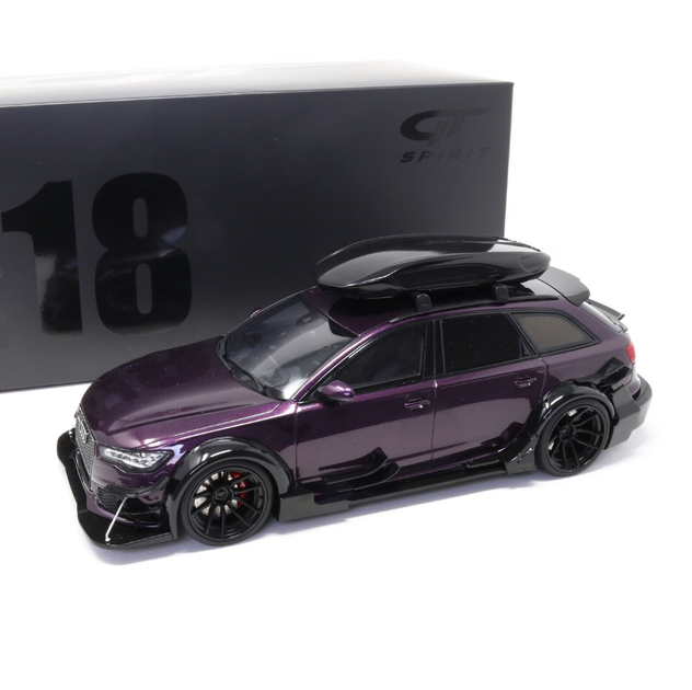 Модель автомобіля Audi RS6 (С7) Avant Body Roof Box Black Lila by