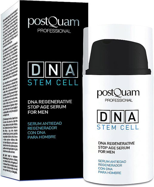 Serum do twarzy PostQuam Global Dna Men Essence Stop Age Serum 30 ml (8432729047547) - obraz 1