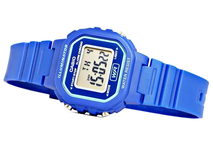 Наручний годинник Casio LA-20WH-2AEF Синій Кварцовий механізм - зображення 4