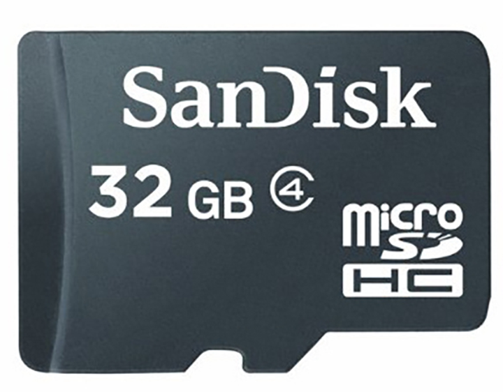 Karta pamięci SanDisk microSD 32GB Class 4 (SDSDQM-032G-B35) - obraz 1