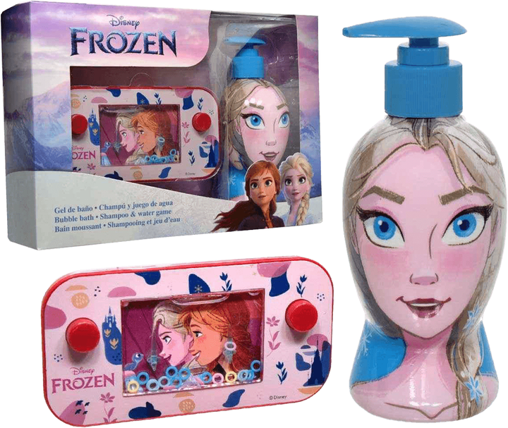 Набір Disney Frozen Set Гель - шампунь 300 мл + Іграшка (8412428017041) - зображення 1