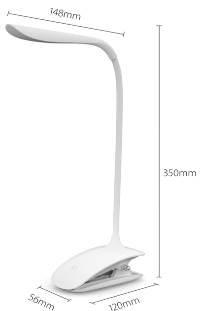 Lampa stołowa ColorWay LED SMD 1.5 W LED White (CW-DL04FCB-W) - obraz 3
