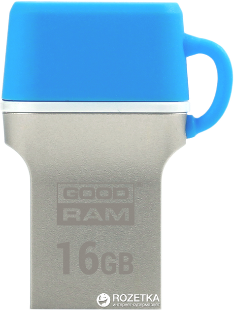 Флеш пам'ять USB Goodram ODD3 16GB Blue (ODD3-0160B0R11) - зображення 2