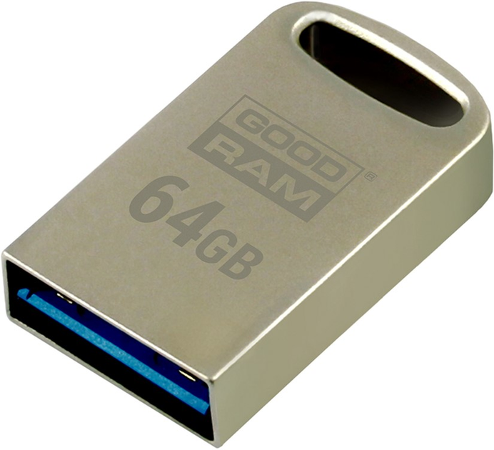 Флеш пам'ять USB Goodram Point 64GB USB 3.0 Silver (UPO3-0640S0R11) - зображення 2