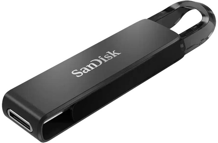 Флеш пам'ять USB SanDisk Ultra 128GB USB Type-C Flash Drive Black (SDCZ460-128G-G46) - зображення 2