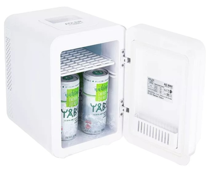 Mini lodówka z lustrem Adler AD 8085 4 l (5903887809078) - obraz 10
