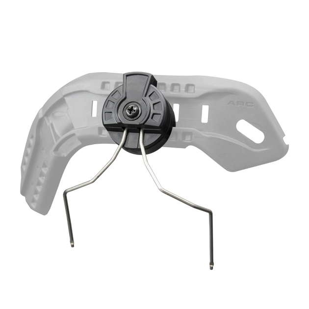 Outlet!!! Монтаж активных наушников M31/32 на планки шлема ARC (комплект 2шт) - Black [Earmor] - изображение 2