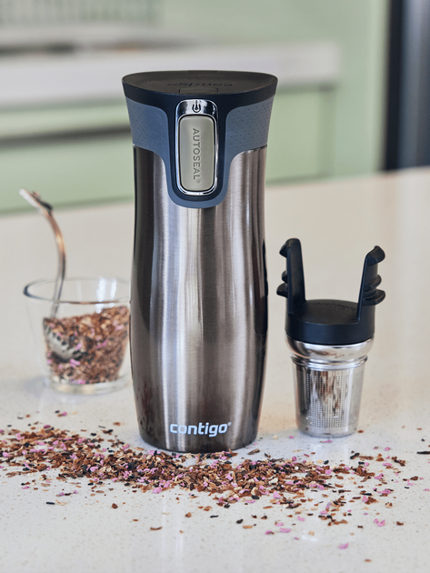 Термокружка Contigo West Loop 470 мл Latte 2095796 (06800287) - изображение 5