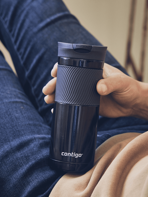 Термокружка Contigo Byron 591 ml Black 2095634 (06800311) - изображение 7
