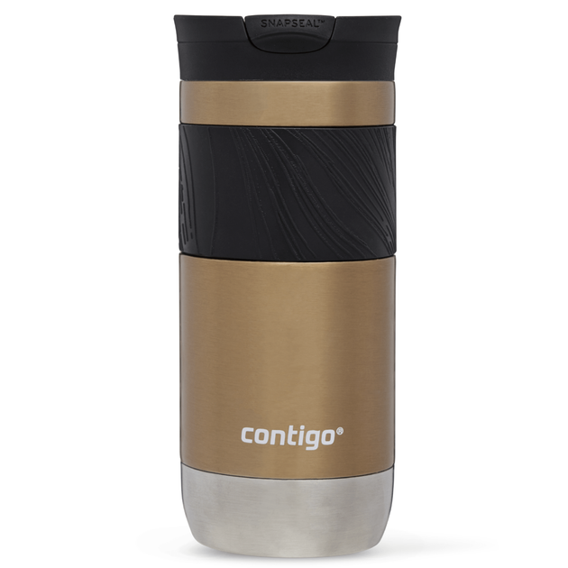 Термокружка Contigo Byron 2.0 Snapseal 473 мл Chardonnay 2174607 (06800461) - изображение 8