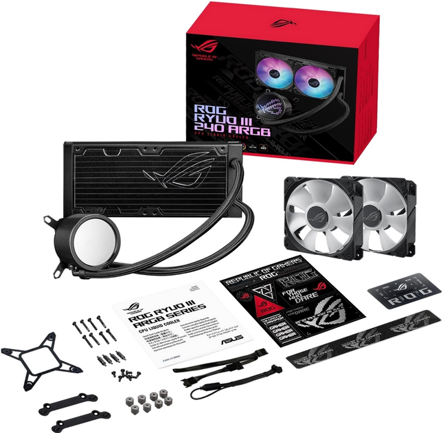 Chłodzenie wodne ASUS ROG RYUO III 240 ARGB (90RC00J1-M0UAY0) - obraz 6