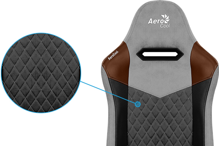 Fotel gamingowy Aerocool DUKE Tan Grey (DUKE_Tan_Grey) - obraz 11