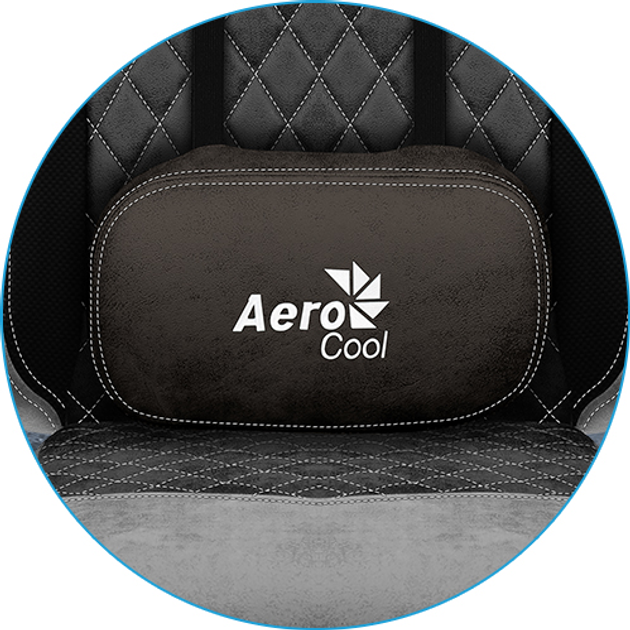 Fotel gamingowy Aerocool DUKE Tan Grey (DUKE_Tan_Grey) - obraz 17