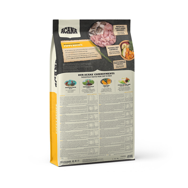 Sucha karma dla psów ACANA Puppy Recipe dla szczeniąt wszystkich ras 11.4 kg (064992500115) - obraz 6