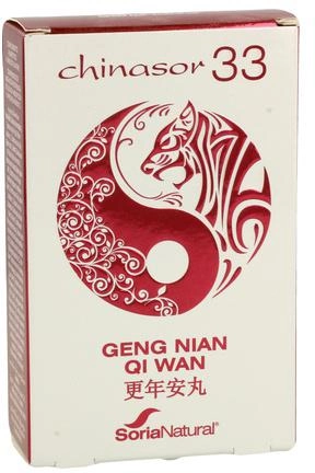 Suplement diety Soria Natural Chinasor 33 Geng Nian Qi Wan 30 tabletek (8422947180331) - obraz 1
