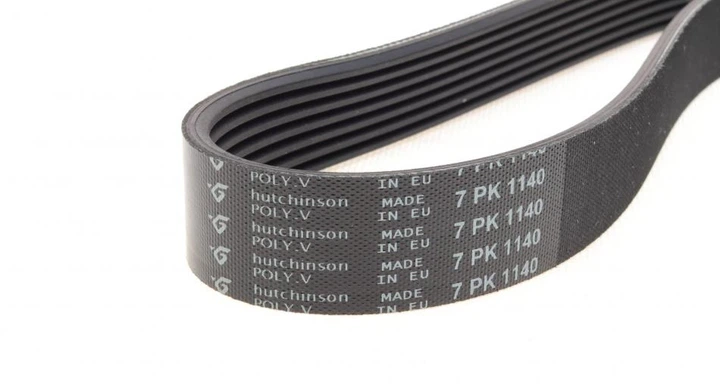 リン Ремень приводной HUTCHINSON 1140K7 Nissan Micra, Note, Tiida