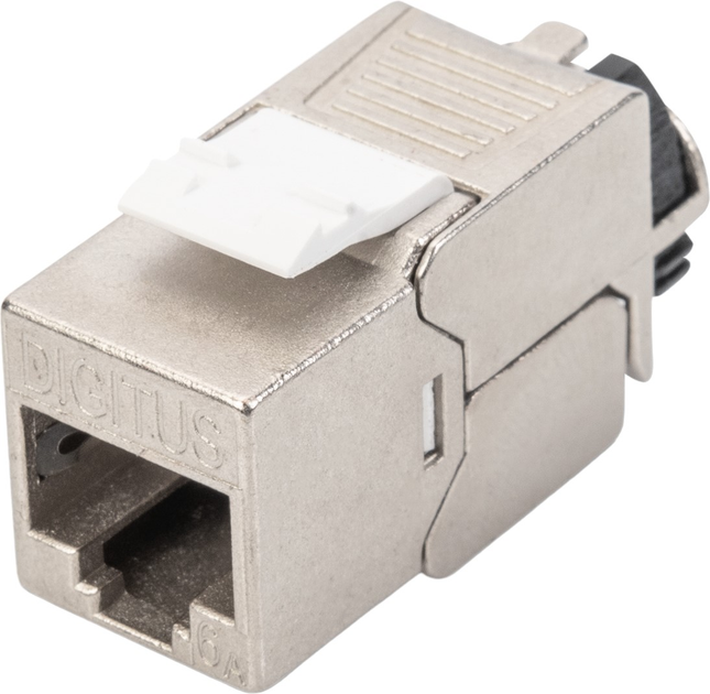 Модуль keystone Digitus CAT 6A Jack shielded tool free connection (4016032353539) - зображення 1