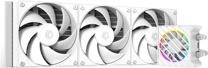 Система водяного охолодження ID-Cooling Dashflow 360 XT Lite White - зображення 1