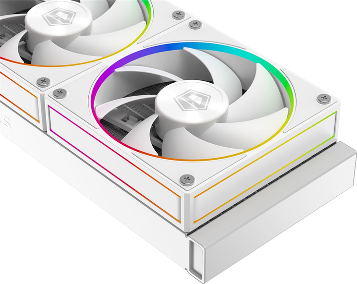 Система водяного охлаждения ID-Cooling Space LCD SL240 White - изображение 3