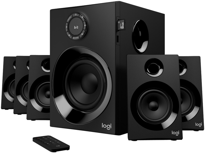 Акустична система Logitech Audio System Z607 5.1 Bluetooth Black (980-001316) - зображення 1