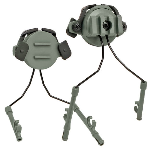 Адаптер кріплення для активних навушників Walkers, Howard, Impact на шолом 19-22мм, затискний, комплект - зображення 1