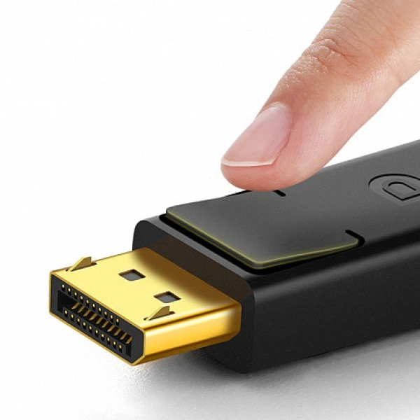 Кабель відео Ugreen DisplayPort 1.2 4К 3D 144Hz 1M Black (DP102) - Фото 14 Кабель відео Ugreen DisplayPort 1.2 4К 3D 144Hz 1M Black (DP102) - зображення 14