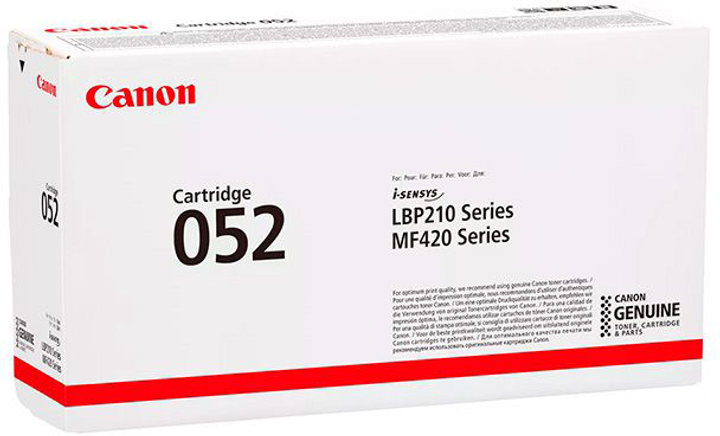 Картридж Canon 052 LBP212DW/214DW/215X/MF421DW/426DW/428X/MF429X Black (2199C002) - зображення 1