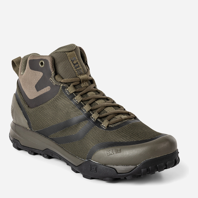 Жеснкие тактические кроссовки 5.11 Tactical A/T Mid Boot 12430-186 38.5 (6US) 25.4 см Ranger Green (2000980626083) - изображение 2
