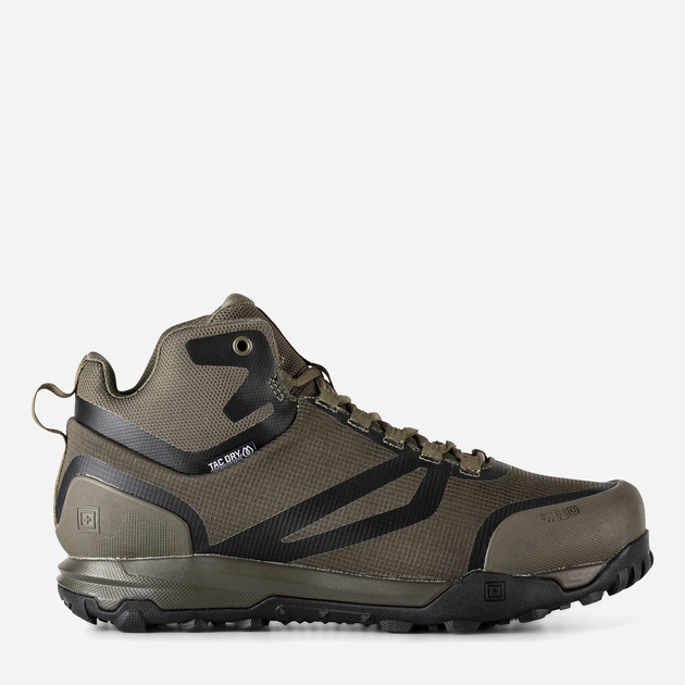 Чоловічі тактичні черевики з мембраною 5.11 Tactical A/T Mid Waterproof Boot 12446-186 44 (10US) 28.7 см Ranger Green (2000980622948) - зображення 1
