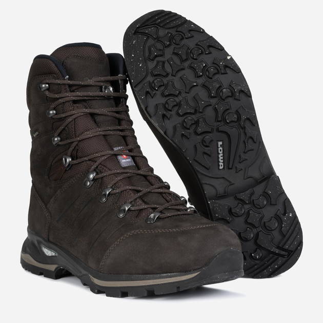 Мужские тактические ботинки зимние с Gore-tex LOWA Yukon Ice II GTX 210685/0499 49.5 (14UK) 32.6 см Ebenholz (2000980624911) - изображение 2