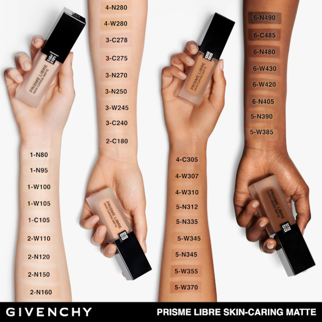 Fundacja do twarzy Givenchy Prisme Libre Matte Foundation 2-N120 30 ml (3274872430983) - obraz 2