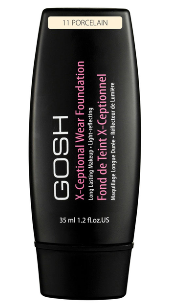 Fundacja do twarzy Gosh X-Ceptional Wear Foundation Long Lasting Makeup 11 Porcelain 35 ml (5701278601368) - obraz 1