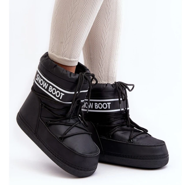Śniegowce damskie wysokie ocieplane Soia 39/40 Czarne (5905677012149) - obraz 3