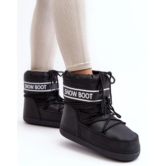 Śniegowce damskie wysokie ocieplane Soia 39/40 Czarne (5905677012149) - obraz 5