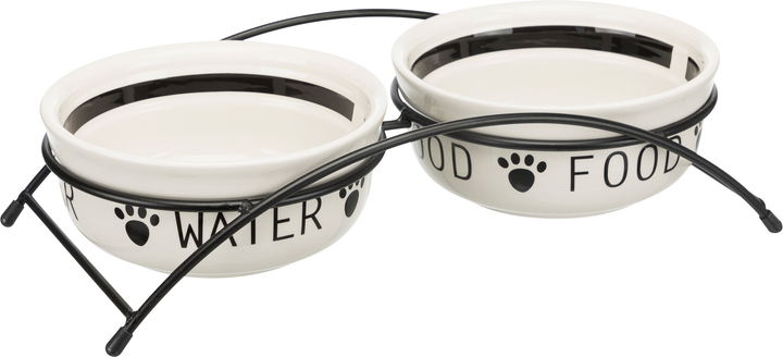 Подставка с мисками из керамики для собак Trixie Eat on Feet 650 мл (4011905246413) - изображение 3