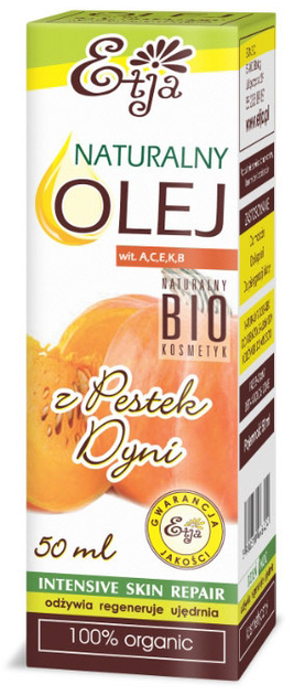 Naturalny olej do ciała Etja Bio z Pestek Dyni 50 ml (5908310446424) - obraz 3