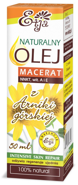 Naturalny olej do ciała Etja Macerat z Arniki górskiej 50 ml (5901138386248) - obraz 3