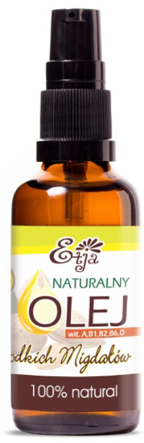 Naturalny olej do ciała Etja ze Słodkich Migdałów 50 ml (5908310446578) - obraz 2