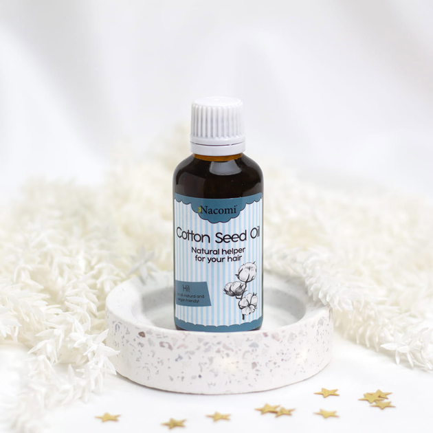 Олія для тіла Nacomi Cotton Seed Oil 50 мл (5902539701586) - зображення 3