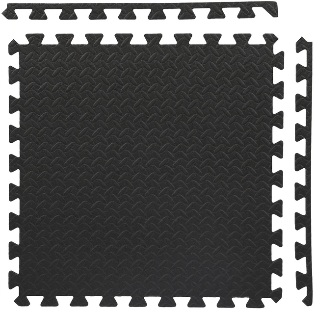 Mata puzzle HMS MP12 4 elementy 12 mm Czarna (5907695590746) - obraz 5