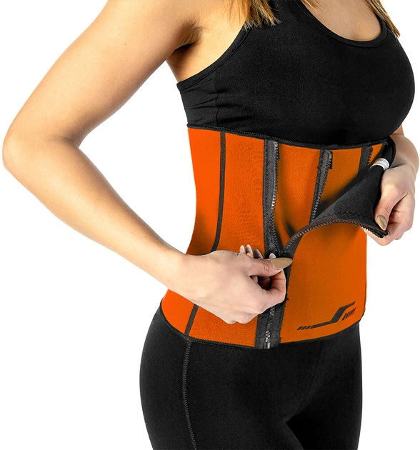 Pas wyszczuplający HMS BR209 ONE SIZE Orange (5907695552584) - obraz 5