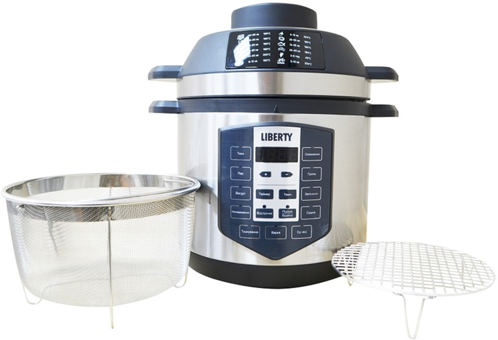 Мультиварка-скороварка LIBERTY MC-1563X - зображення 3