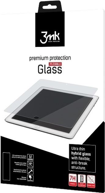 Szkło Hybrydowe 3MK FlexibleGlass Samsung Galaxy Tab E T560 9,6" (5901571165738) - obraz 1
