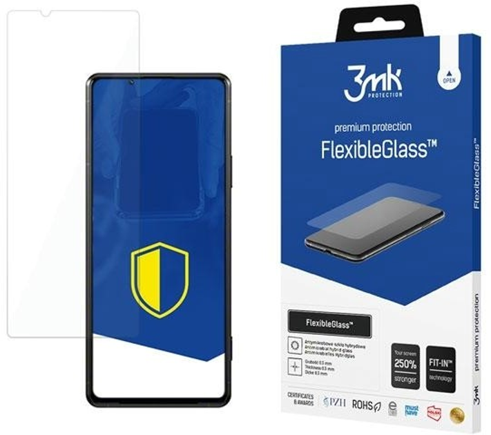 Szkło Hybrydowe 3MK FlexibleGlass Sony Xperia Pro I 5G (5903108451239) - obraz 1